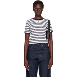 AMIRI AMIRI Black & White MA Striped T-shirt