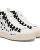AMIRI AMIRI Black & White Stars Court Hi Sneakers - 4