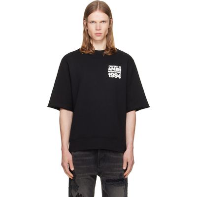 AMIRI AMIRI Black 'AMIRI 1994' Cutoff Crew T-shirt