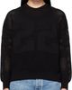 AMIRI AMIRI Black 'AMIRI 22' Crewneck Sweater - 1
