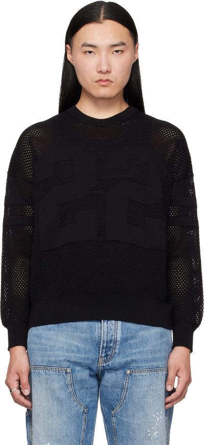 AMIRI AMIRI Black 'AMIRI 22' Crewneck Sweater