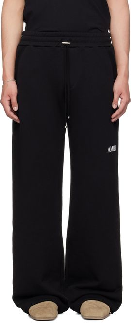 AMIRI AMIRI Black 'AMIRI' Core Logo Sweatpants