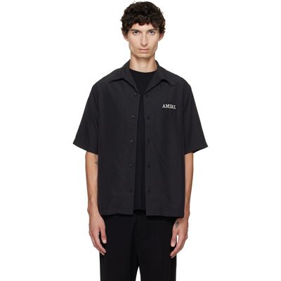 AMIRI AMIRI Black 'Amiri' CPR Camp Shirt