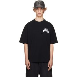 AMIRI AMIRI Black 'Amiri Hollywood' Lightweight Jersey Skate T-shirt