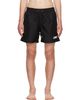 AMIRI AMIRI Black 'Amiri' Patch Swim Shorts - 1
