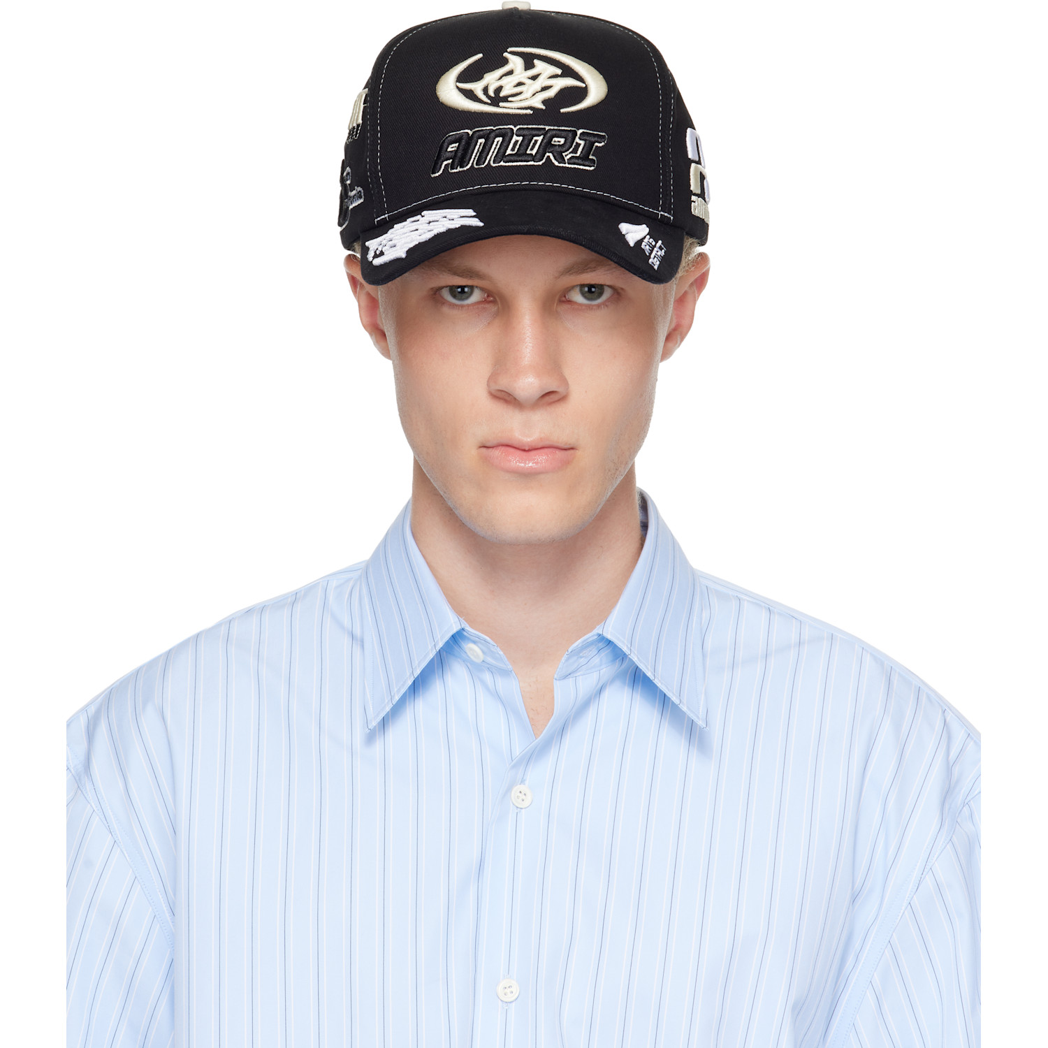 AMIRI - Black 'Arts District' Trucker Cap