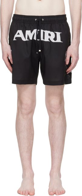 AMIRI AMIRI Black 'AMIRI Sport' Swim Shorts