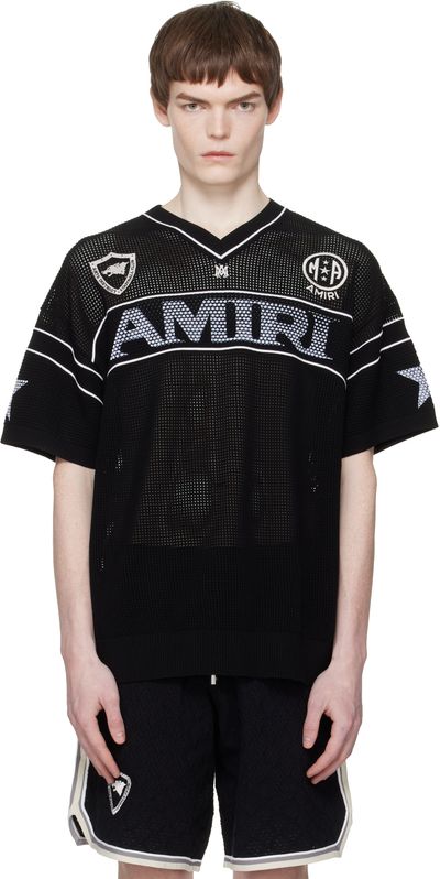 AMIRI AMIRI Black 'Amiri' Sport T-shirt