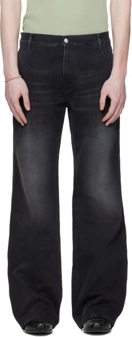 AMIRI AMIRI Black Boot Cut Jeans