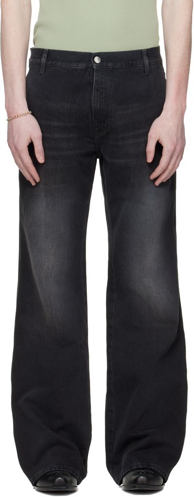 AMIRI AMIRI Black Boot Cut Jeans