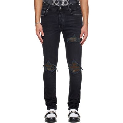AMIRI AMIRI Black Camo MX1 Jeans