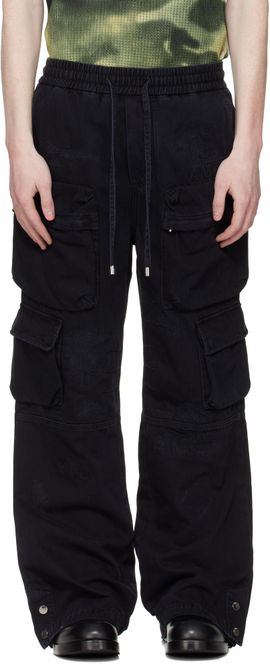 AMIRI AMIRI Black Cargo Jeans