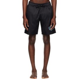 AMIRI AMIRI Black Chateau Crest Swim Shorts