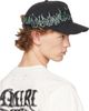 AMIRI AMIRI Black Flames Baseball Cap - 3