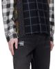 AMIRI AMIRI Black Flannel Repair Baggy Jeans - 4