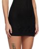 AMIRI AMIRI Black Floral Crochet Polo Minidress - 2