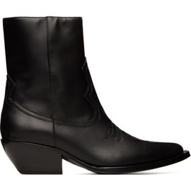 AMIRI AMIRI Black Leather Ryder Boots