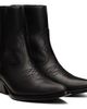 AMIRI AMIRI Black Leather Ryder Boots - 4