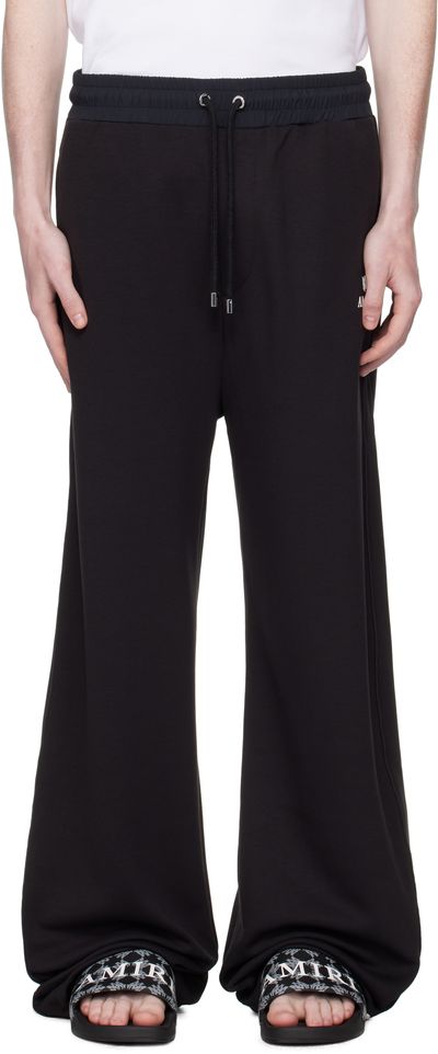 AMIRI AMIRI Black Lounge Track Sweatpants