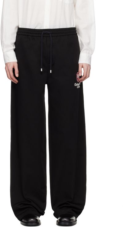 AMIRI AMIRI Black 'MA Chateau' Sweatpants