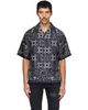 AMIRI AMIRI Black MA Check Camp Shirt - 1