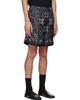 AMIRI AMIRI Black 'MA' Check Shorts - 2