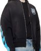 AMIRI AMIRI Black MA Flames Zip Hoodie - 2