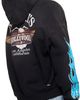 AMIRI AMIRI Black MA Flames Zip Hoodie - 3