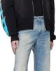AMIRI AMIRI Black MA Flames Zip Hoodie - 4
