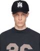 AMIRI AMIRI Black 'MA' Full Canvas Cap - 1