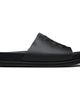 AMIRI AMIRI Black MA Leather Pool Slides - 1