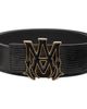 AMIRI AMIRI Black 'MA' Lizard Belt - 1