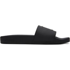 AMIRI AMIRI Black 'MA' Pool Slides