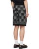 AMIRI AMIRI Black MA Quad Check Mesh Knit Shorts - 3