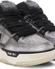 AMIRI AMIRI Black Pebbled MA-1 Sneakers - 4