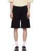 AMIRI AMIRI Black Relaxed Pull On Sweat Shorts - 1