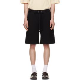 AMIRI AMIRI Black Relaxed Pull On Sweat Shorts