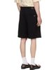 AMIRI AMIRI Black Relaxed Pull On Sweat Shorts - 3