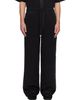 AMIRI AMIRI Black Script Linen DD Casual Trousers - 1