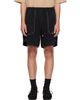 AMIRI AMIRI Black Script Linen GD Shorts - 1