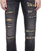 AMIRI AMIRI Black Snake Thrasher Skinny Jeans - 1