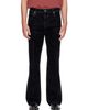 AMIRI AMIRI Black Vintage Cut Flock Denim Jeans - 1