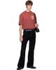 AMIRI AMIRI Black Vintage Cut Flock Denim Jeans - 4