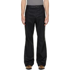 AMIRI AMIRI Black Vintage Cut Leather Pants