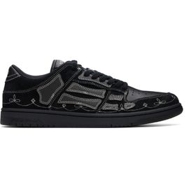 AMIRI AMIRI Black Western Skel Top Low Sneakers