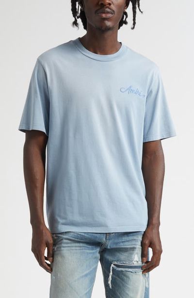 AMIRI AMIRI Bleached Bandana Patch T-Shirt