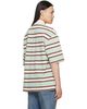 AMIRI AMIRI Blue & Brown MA Stripe Skate S/S Polo - 3