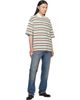AMIRI AMIRI Blue & Brown MA Stripe Skate S/S Polo - 4