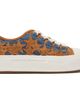 AMIRI AMIRI Blue & Tan Denim Stars Court Low Sneakers - 1