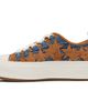 AMIRI AMIRI Blue & Tan Denim Stars Court Low Sneakers - 3